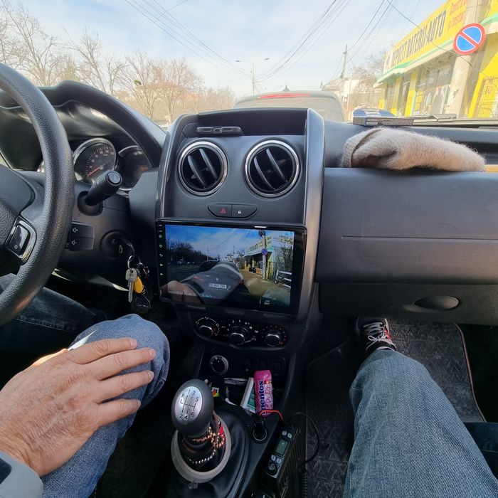 Navigatie Android Dacia Duster 2013-2018 Waze YouTube WiFi GPS USB