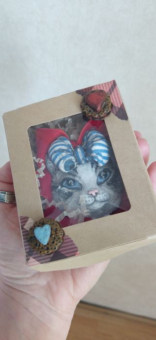 Брошка Кошка Руби