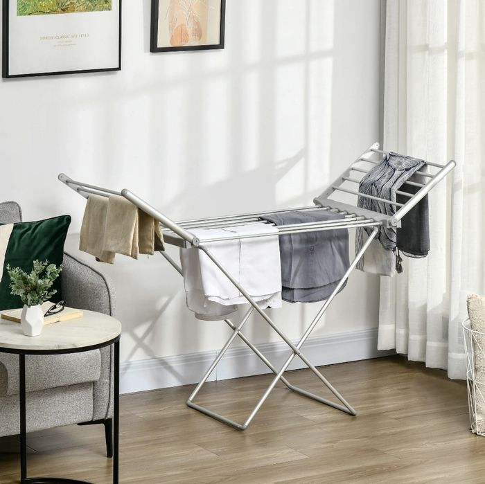 Uscator de rufe electric sup 12m inaltime ajustabila  pliabil 230W