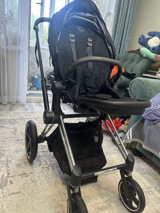 Коляска cybex priam 4 2 в 1 platinum