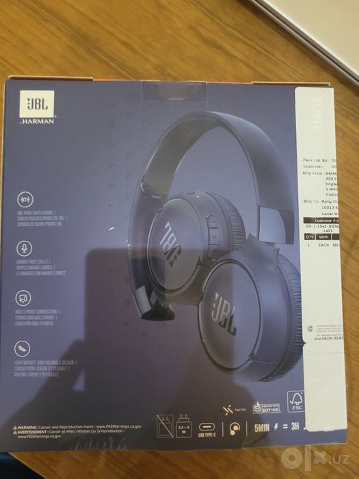 JBL Tune 520 BT naushnigi orginal