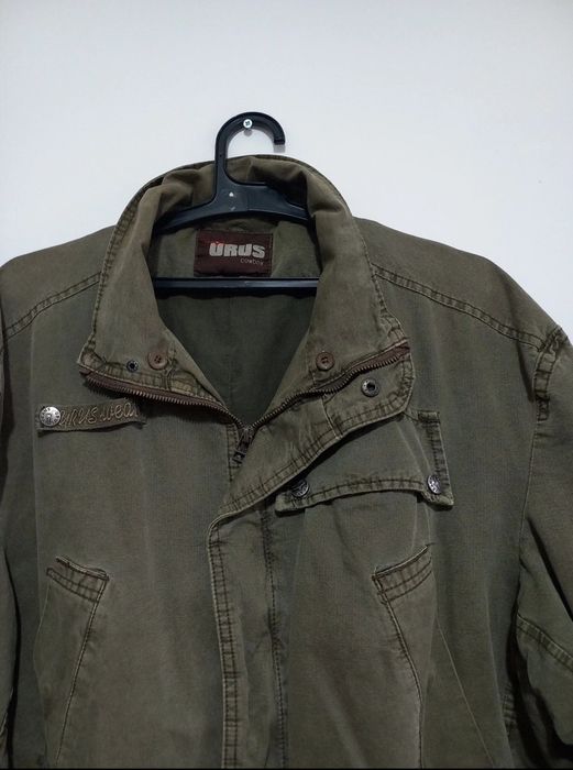 Jacheta barbati primavara material jeans marimea 50-52 sau XXL ca noua