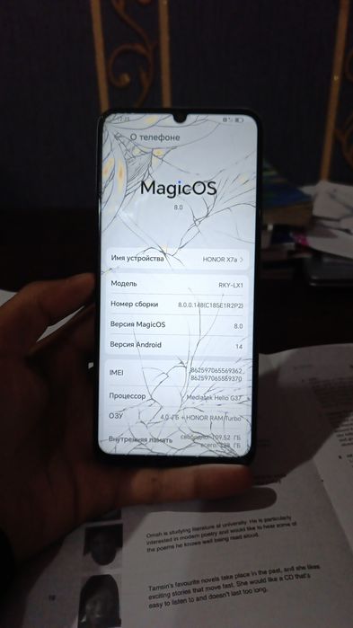Honor X7a Yaxshi