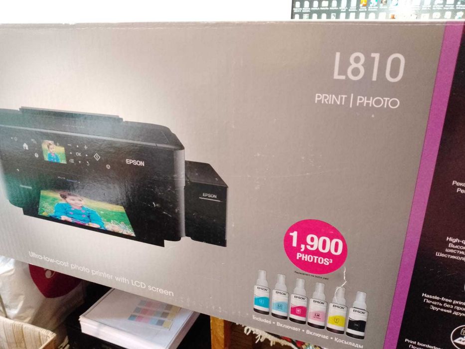Продам новый фотопринтер Epson L810