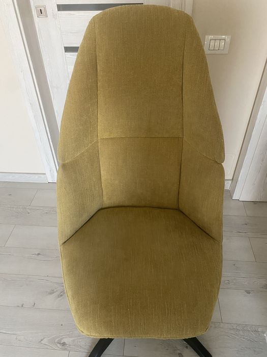 Vand scaun birou galben mustar