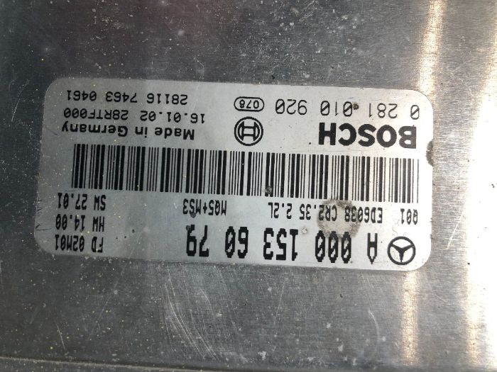 ECU Calculator motor Mercedes Sprinter 2.2CDI EDC15C6