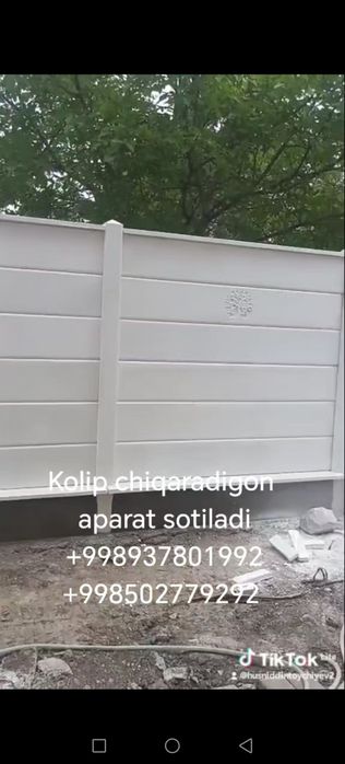 Evo zabor aparati hamda qolipi ham sotiladi