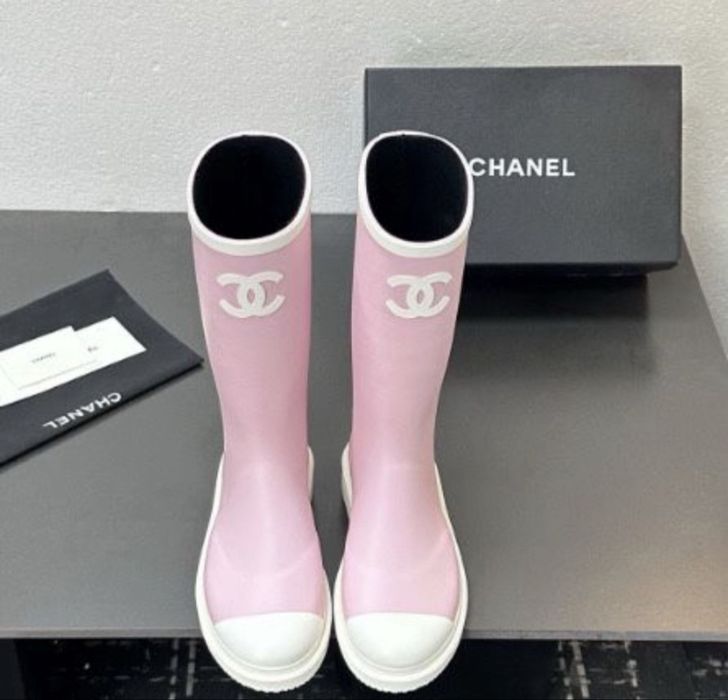 Cizme Chanel Rubber premium pe comanda