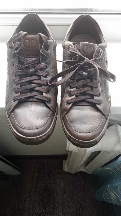 Кроссовки кожаные мада Бразилия