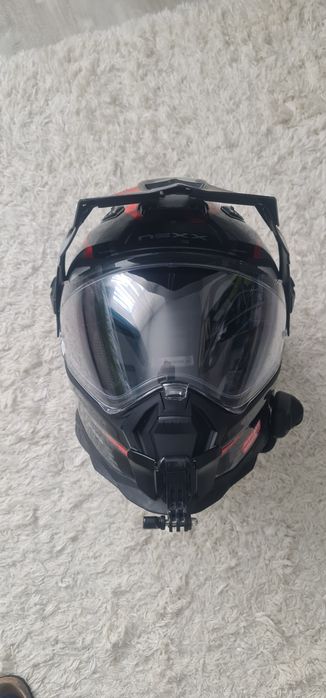Casca moto Adventure Nexx mărime M cu intercom