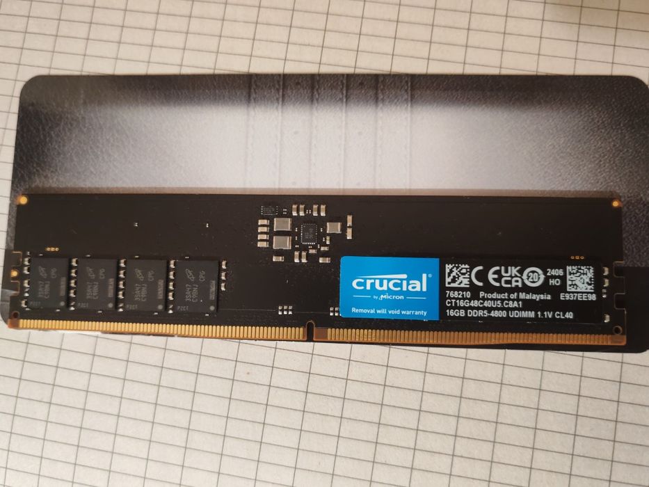 Crucial DDR5 16GB 4800 MT/s