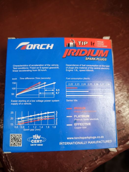 Свечи зажигания  оригинал  фирмаTourch