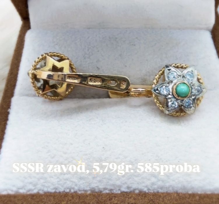 Elegantniy sergi UzSSSR 5,79gr 583proba