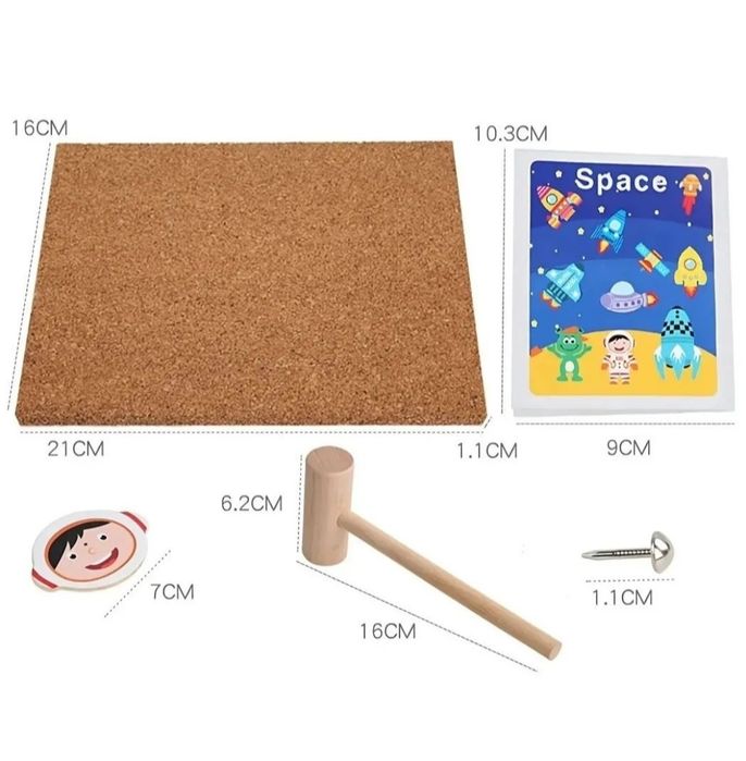 Деревянная мозайка-конструктор