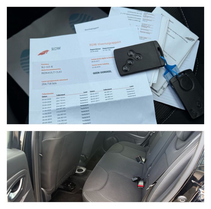 Renault Clio 4 , Fabr. 2015 , 1.5 dci , Carte Service + Raport Istoric Km!