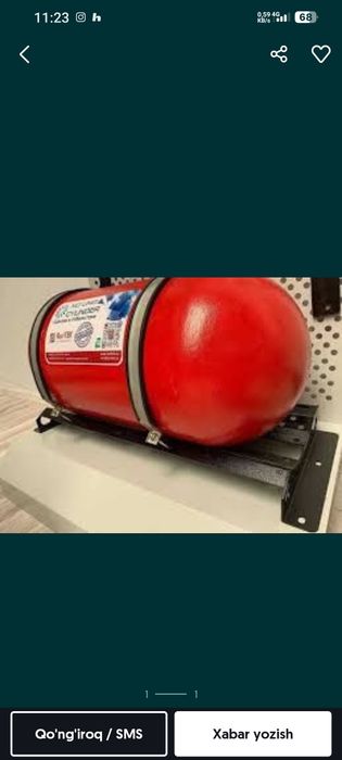 Metan balon 65 litrlik kompilekt