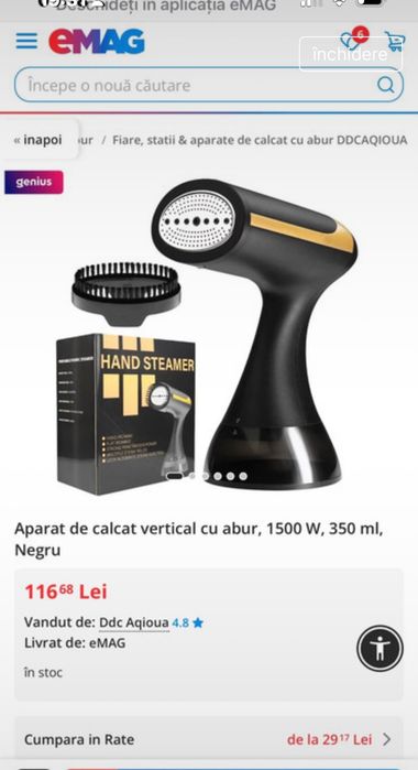 Fier de calcat+suport