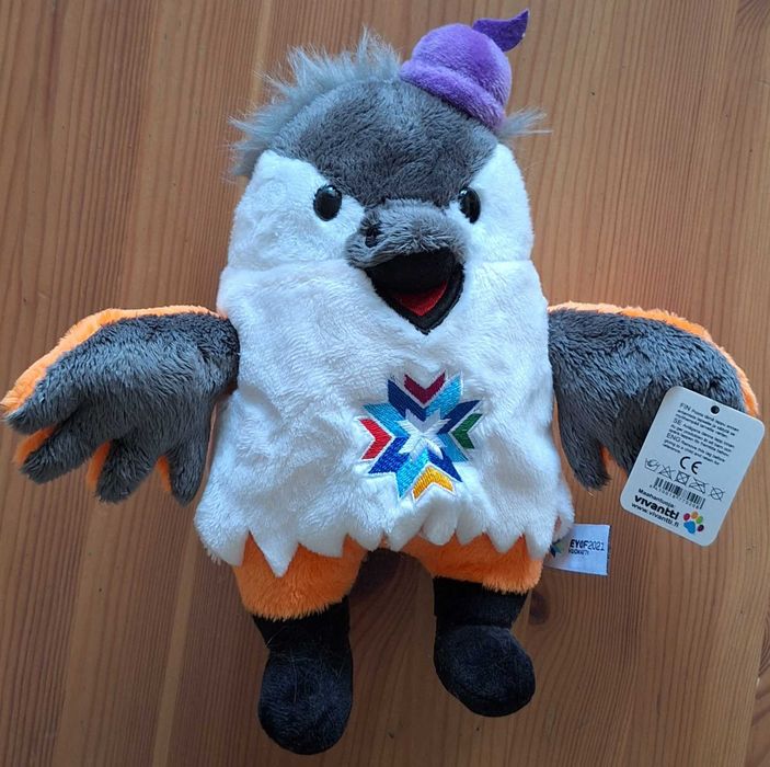 Mascota de Plush Gaitza Finlandeza Noua