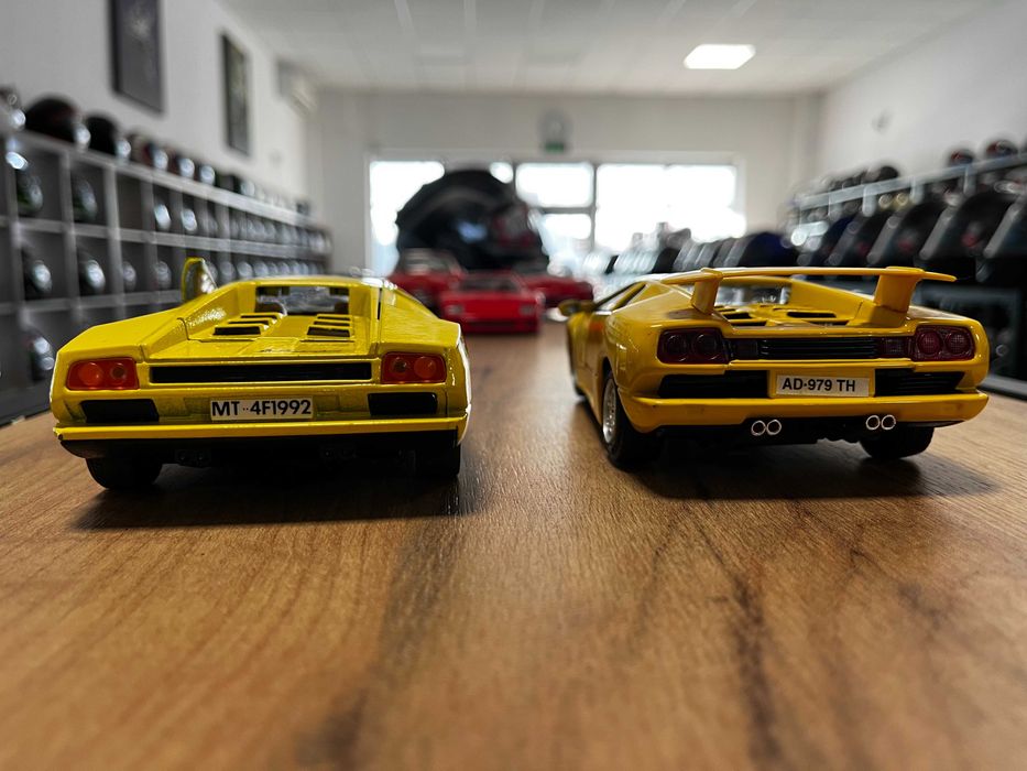 Матална колекционерска колички модел BBURAGO Lamborghini Diablo 1:24