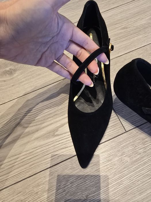 Pantofi dama piele naturala eleganti chic NOI