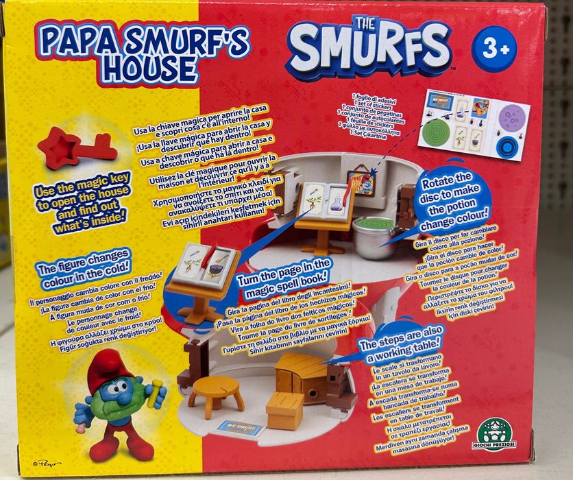 Papa Strumf și casa lui! NOU! SIGILAT!