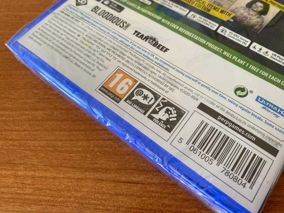 Новый Madison Cursed Edition PS VR2*** PS5 Много Игр