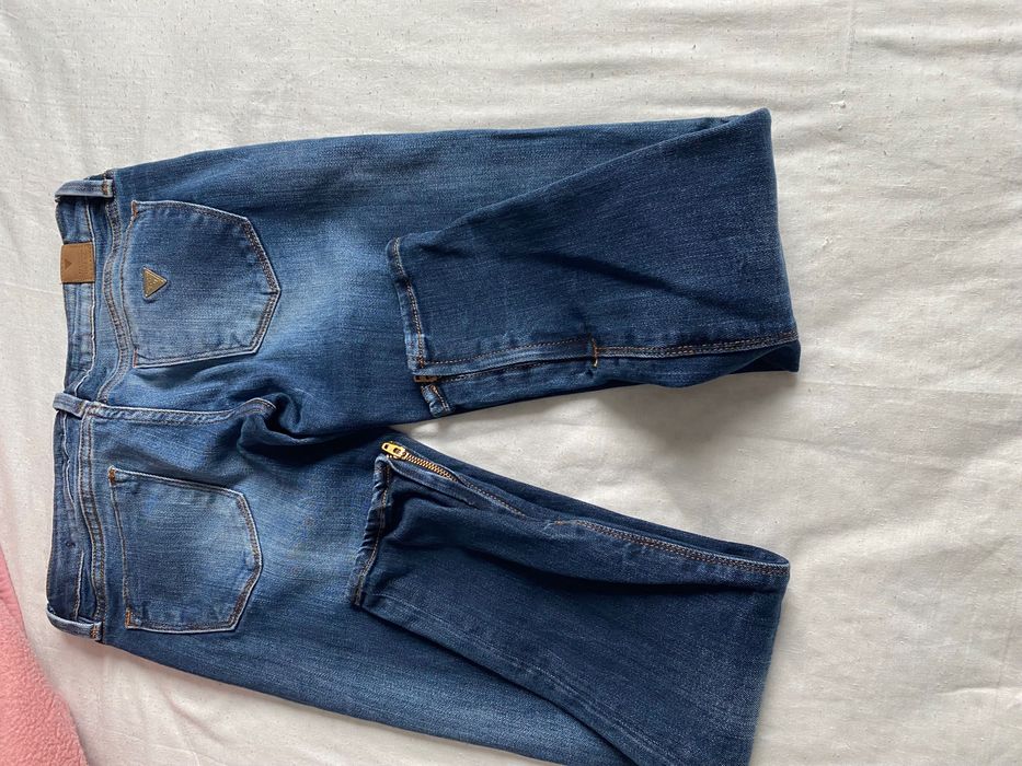 Blugi skinny ultra low