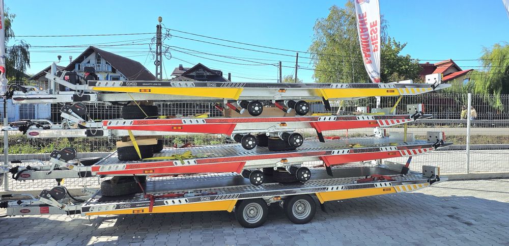 Platforma Trailer basculabila TA-NO GRAVITY 4.50 și 5.0 M
