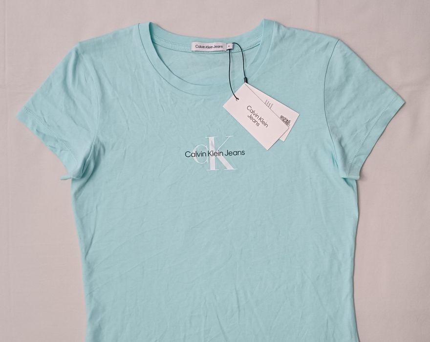 Calvin Klein Jeans Tee оригинална тениска XS памучна фланелка