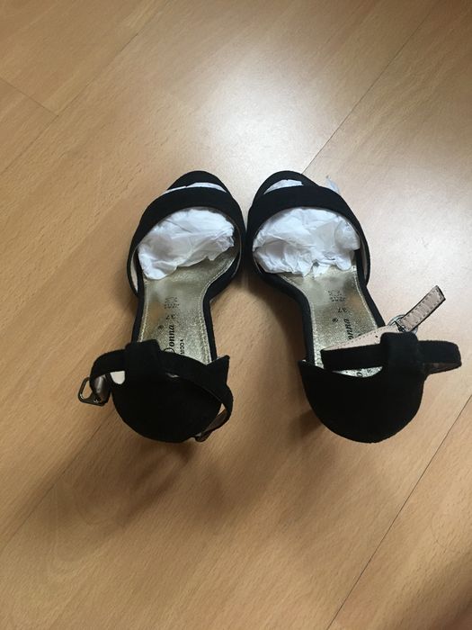 Sandale piele intoarsa