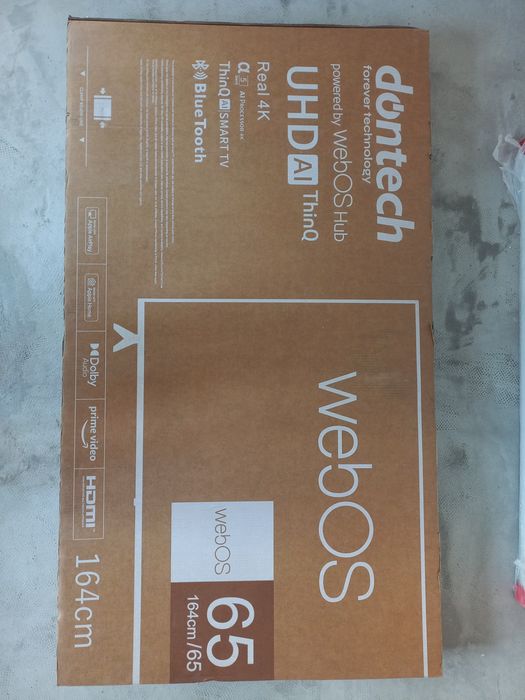 Dontech Webos 65 dyumli, wifi Bluetooth