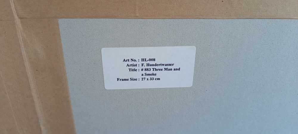 Картини препечатки на Hundertwasser