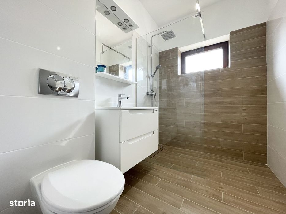 Apartament 39mp, curte 35mp, 2 locuri de parcare - Mosnita