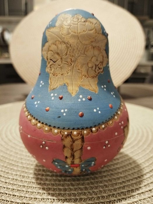 Музикална дървена матрьошка нивеляшка