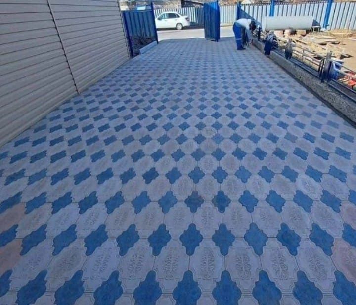 Укладка брусчатки