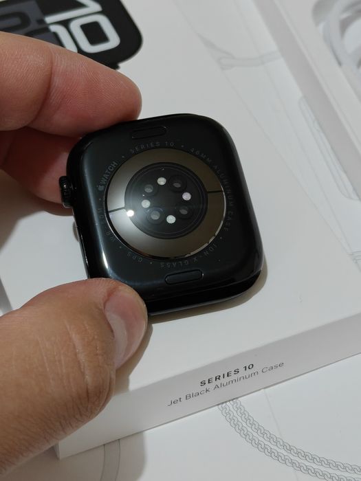 Apple Watch Seria 10 (Jet Black) 46mm Aluminium Case/  Full Box cu Garanție Activă (Ofertă  Preț)