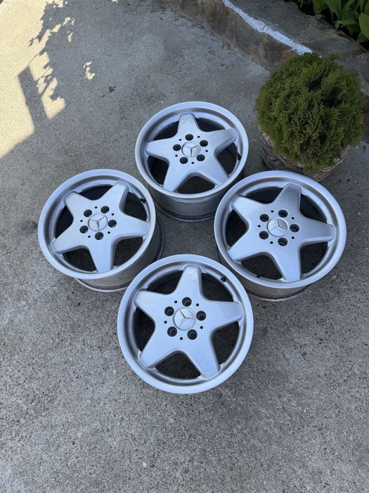 Jante RETRO Mercedes, R16 W124 W201 W126, W202, Vito,in stare buna. Livrare cu verificare