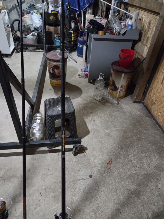 Set lansete pescuit DAM Demon / Gold Shark / Avers Spin + mulinete