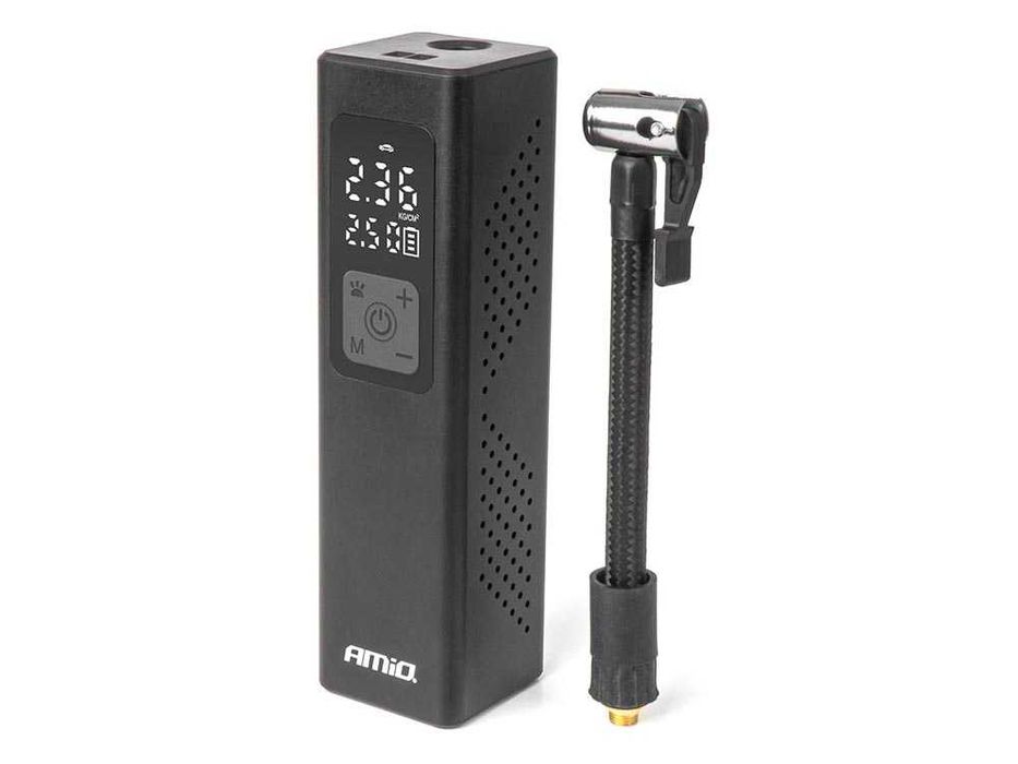 Автомобилен компресор AMIO  с лед дисплей 12v 100w