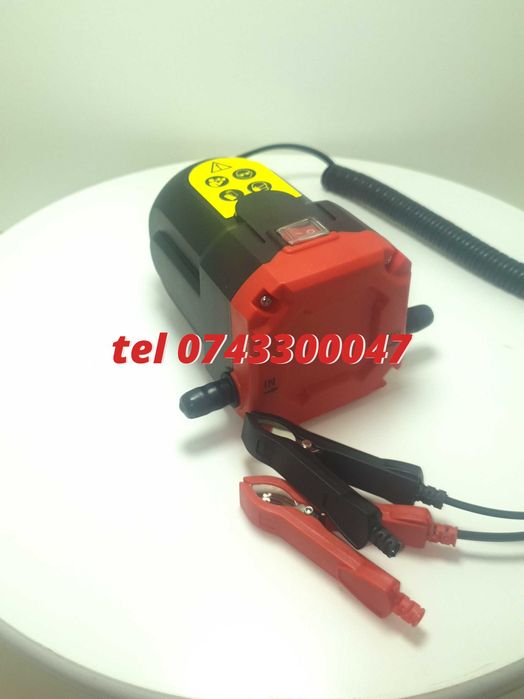 Pompa Electrica De Transfer Extras Ulei Schimb Ulei Auto 12V 60W Motorina Pentru Transfer Combustibil Si Motorina Pentru Transfer Orice Lichid Tehnic