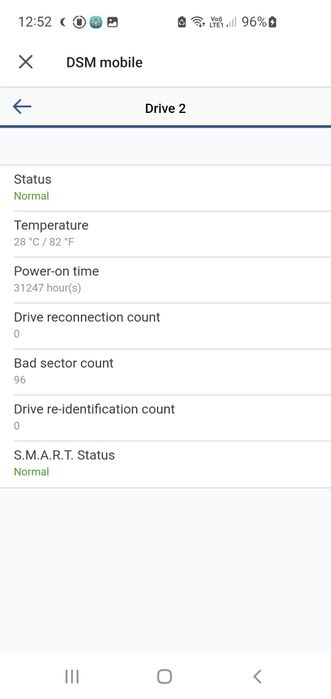 NAS Synology DS218+,  2x3TB WD RED