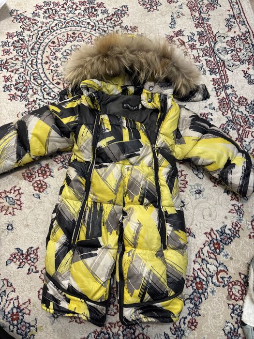 Зимний Детский комбинизон