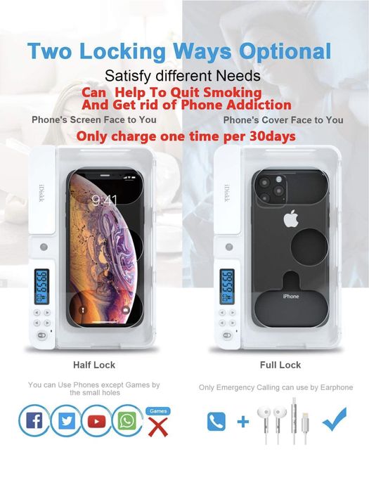 Blocator pentru telefon - parinti- copiilor/studentilor