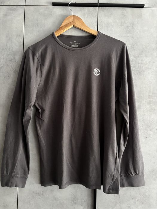 Tricou cu maneca lunga Tom Tailor gri