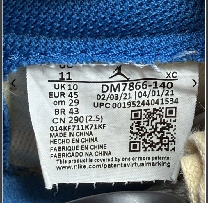 Jordan 1 travis scott fragment low full box