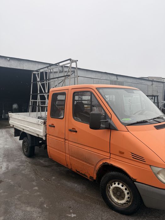 Mercedes Sprinter 211 CDI 2.2 | 2001 | Cabină dublă | Bena