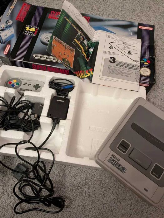 Joc tv super nintendo snes original in cutie stare buna