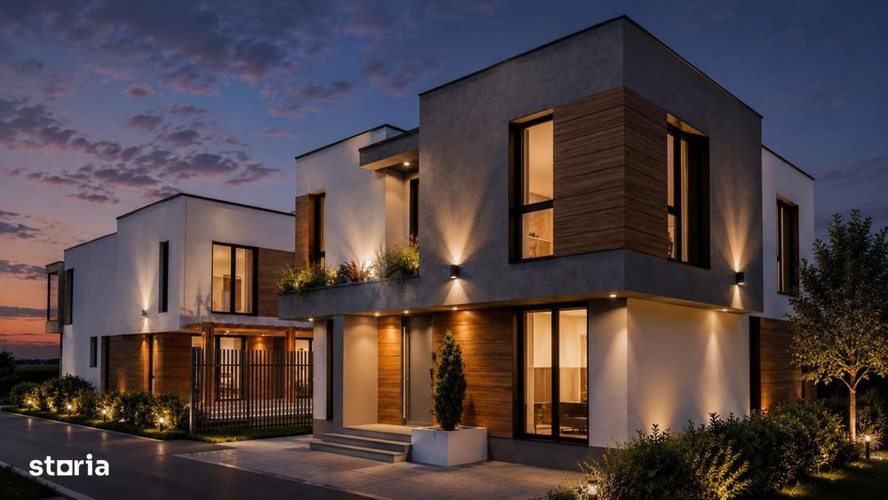 Vila nouă 5 camere | Otopeni Centru | 150 mp utili | Teren 400 mp