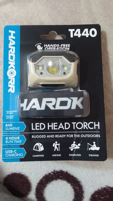 Налобный фонарь Hardkorr