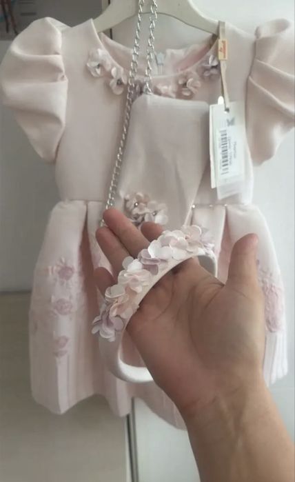 Новое платье+сумочка+ободок